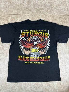 2017 Sturgis Black Hills Rally Shirt, Missing Tag XL ?